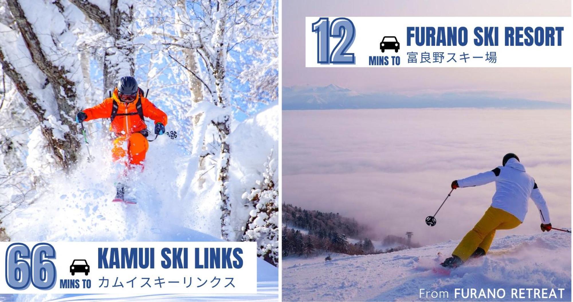 Вилла Furano Retreat Экстерьер фото